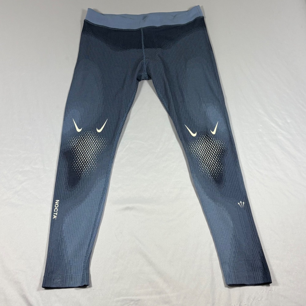 Nike x Drake NOCTA Men's Large Leggings Bottoms Blue DV3653-479